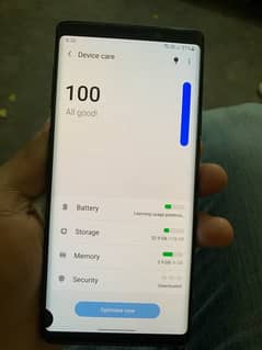 samsung note 9 original phone ha just chuta sa dots ha 6/128gb ha