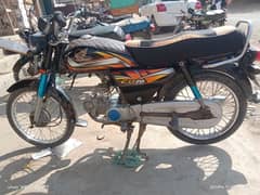 Honda CD Motorcycle For Sale 2021 model Black Color Full Genuine.