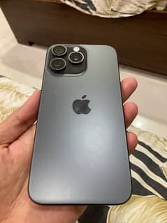 iPhone 15 pro max 256gb LLA (PTA approved) Black