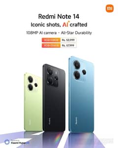 Xiaomi Redmi Note 14 available on installments