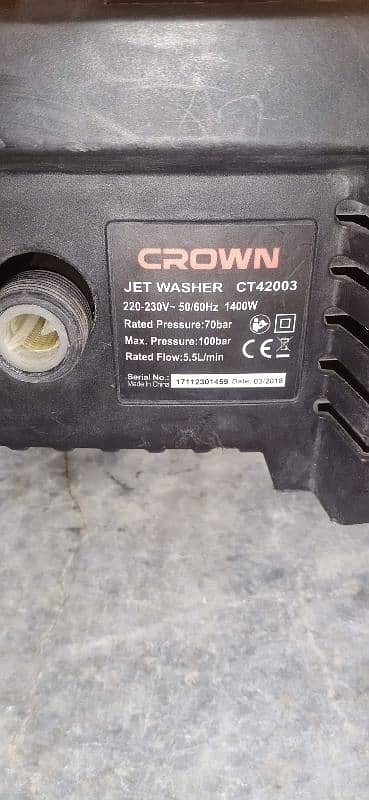 Crown car Washer 4