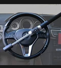 Car Steering Wheel Lock Anti Theft 5 Digit Password Lock for all Cars