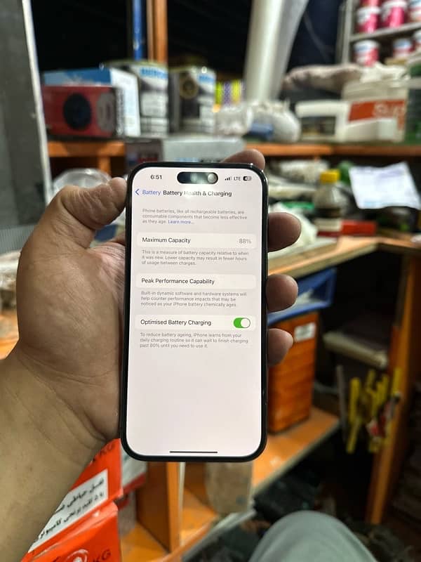 Iphone 14 pro dual physical  pta approved phone no :03149358468 5