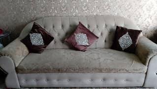 5 seater velvet king sofa set