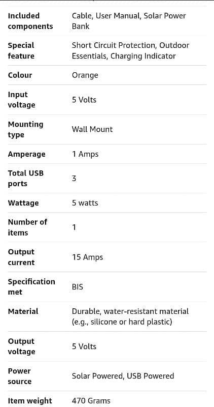 Power Bank Hiluckey 26800mah(Solar & Wireless Charging) Amazon Product 12