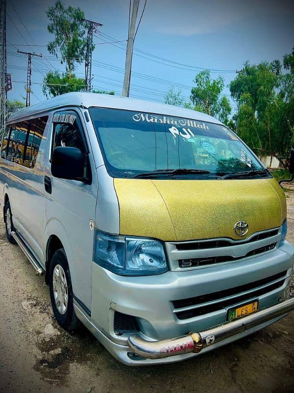 Hiace Model-2011  Registration-2014 0