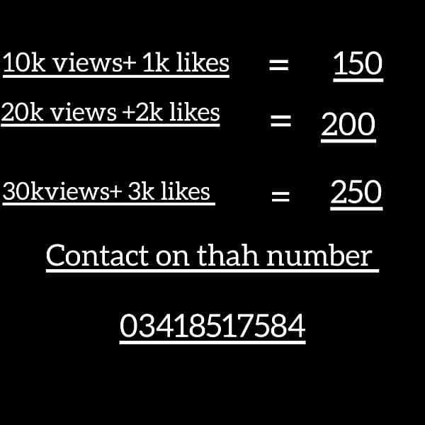 TikTok Likes and views for selling 1