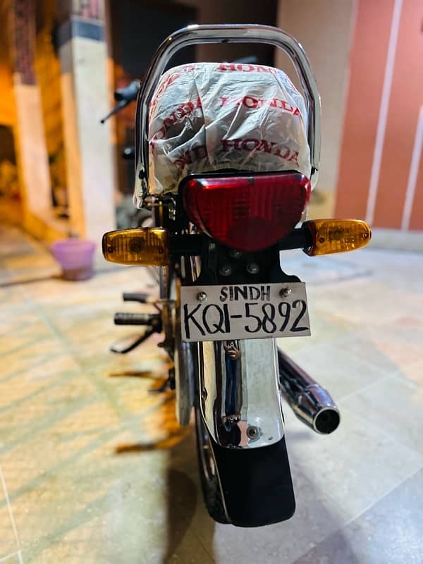 Honda CD 70 2024 model New condition 10