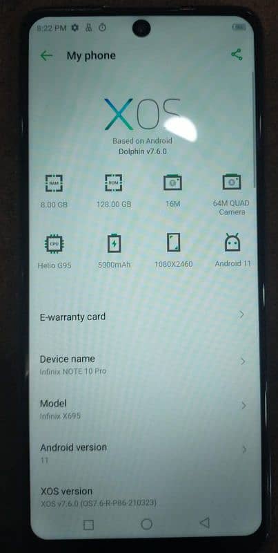 infinix note 10 pro (8/128) 1