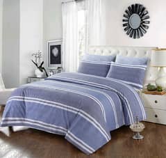 King size 3 pcs bed sheets cotton 3 pcs  1499