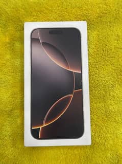 iphone 16 pro max 256gb non pta factory unlock box pack