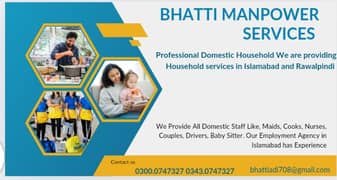 housemaid babysitters Cooks drivers patient care attended available