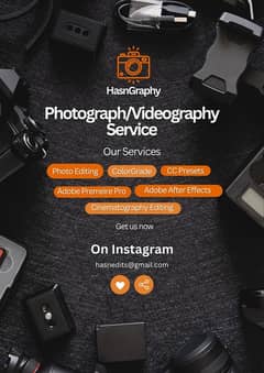 Photo/Video/Editing Services