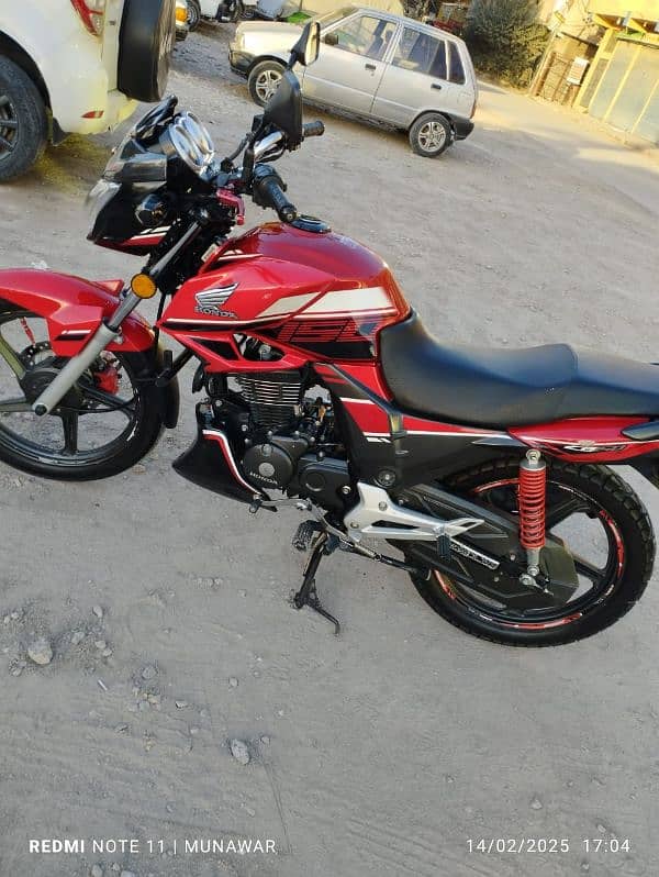 honda cb 150f 1