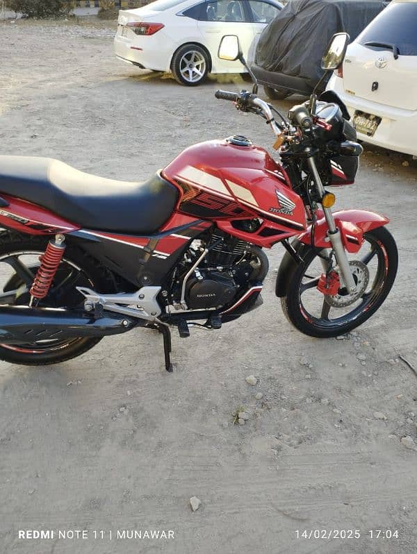 honda cb 150f 4