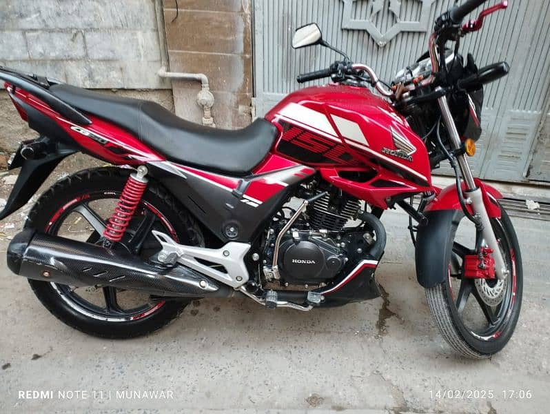 honda cb 150f 11