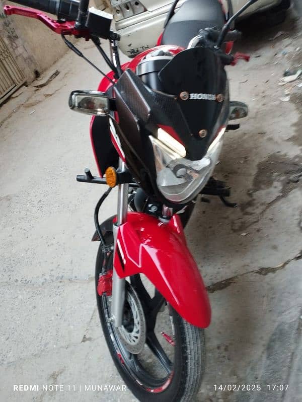 honda cb 150f 16