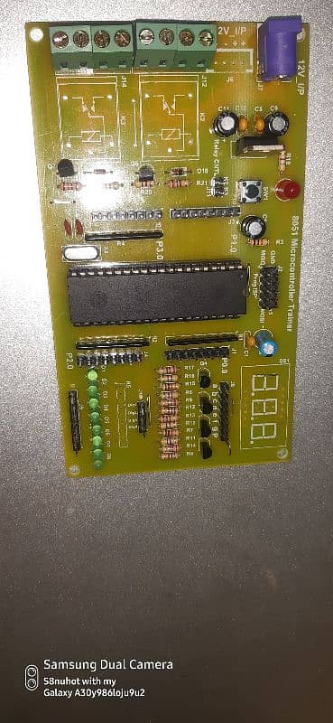 Microcontroller Trainer Board for Student Training 1