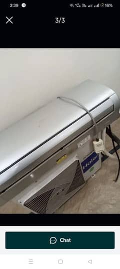 Assalamu alaikum higher inverter AC 1.5 good condition no repair