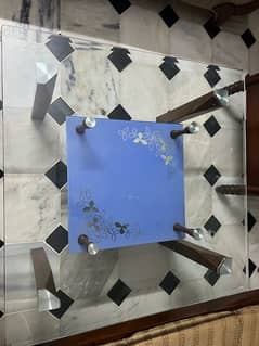 imported glass table for sale