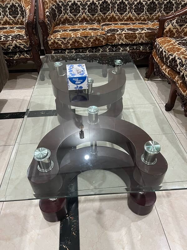 imported glass table for sale 1