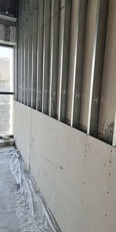 cement board drywall services in lahore