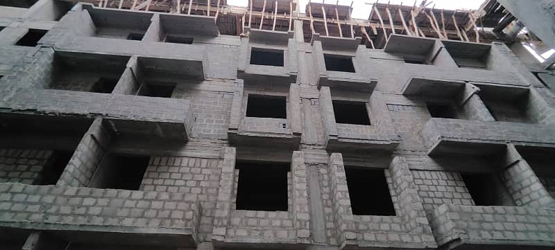 Main Malir 15 jilani residence Flats available 3 year instalment please 1