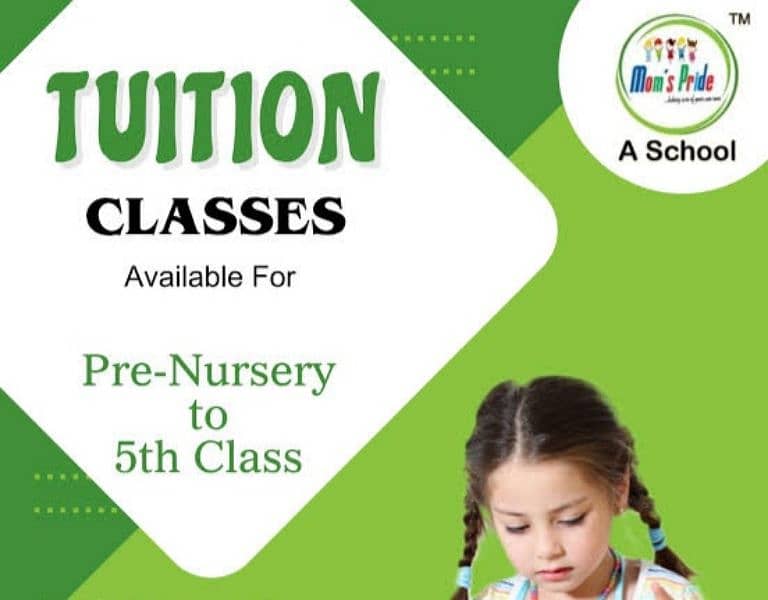 Tution Classes available for pre-nursury To 3 0