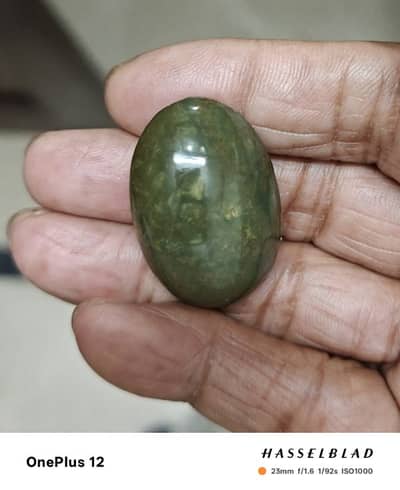 AAA quality rare  dark green Hussaini feroza from old mines  Neyshabur