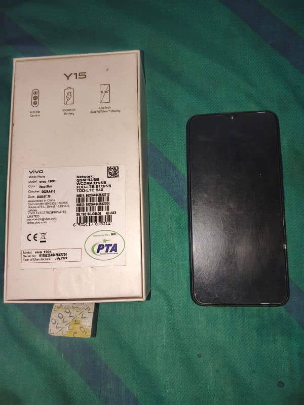 Vivo Y15 4Gb 64Gb complete saman 4