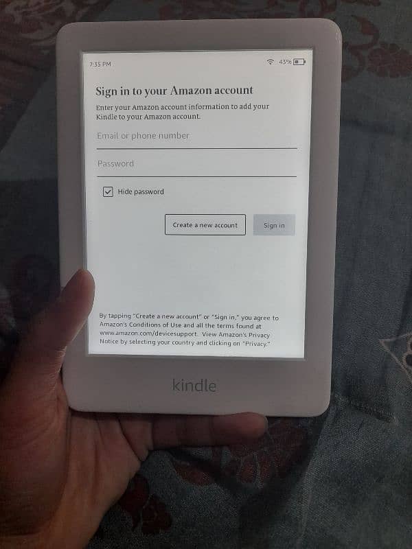 Amazon Kindle E book 2000 0