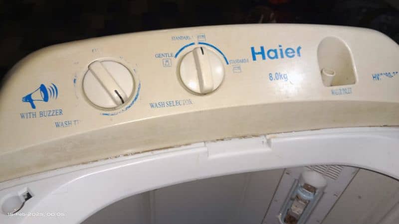 Haier washing machine selling price fex 0