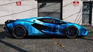 TECHNO GAMERZ LAMBORGINI SIAN MOD IN GTA 5 4