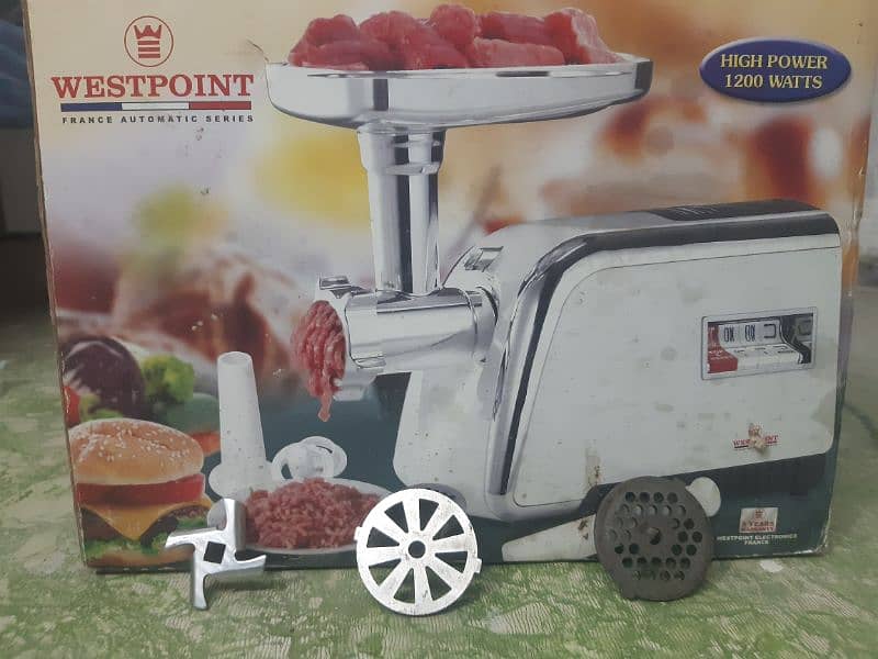 Electric deluxe meat grinder 2