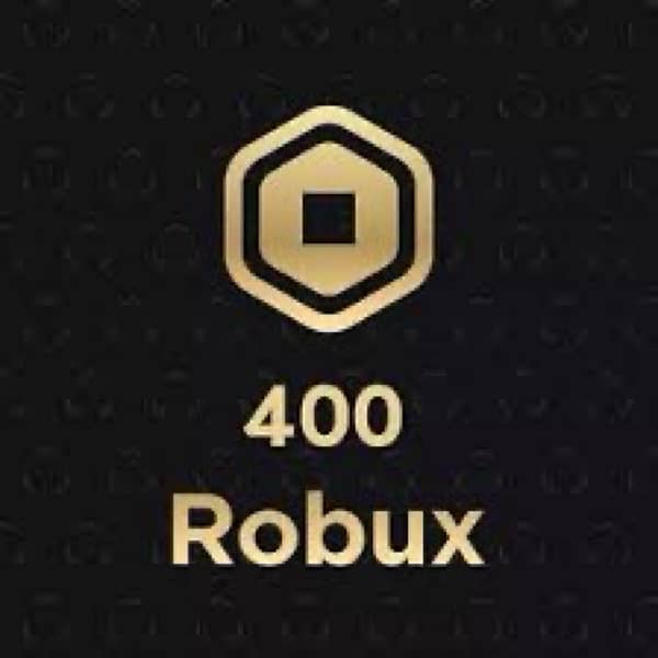 400 Robux digital code 0