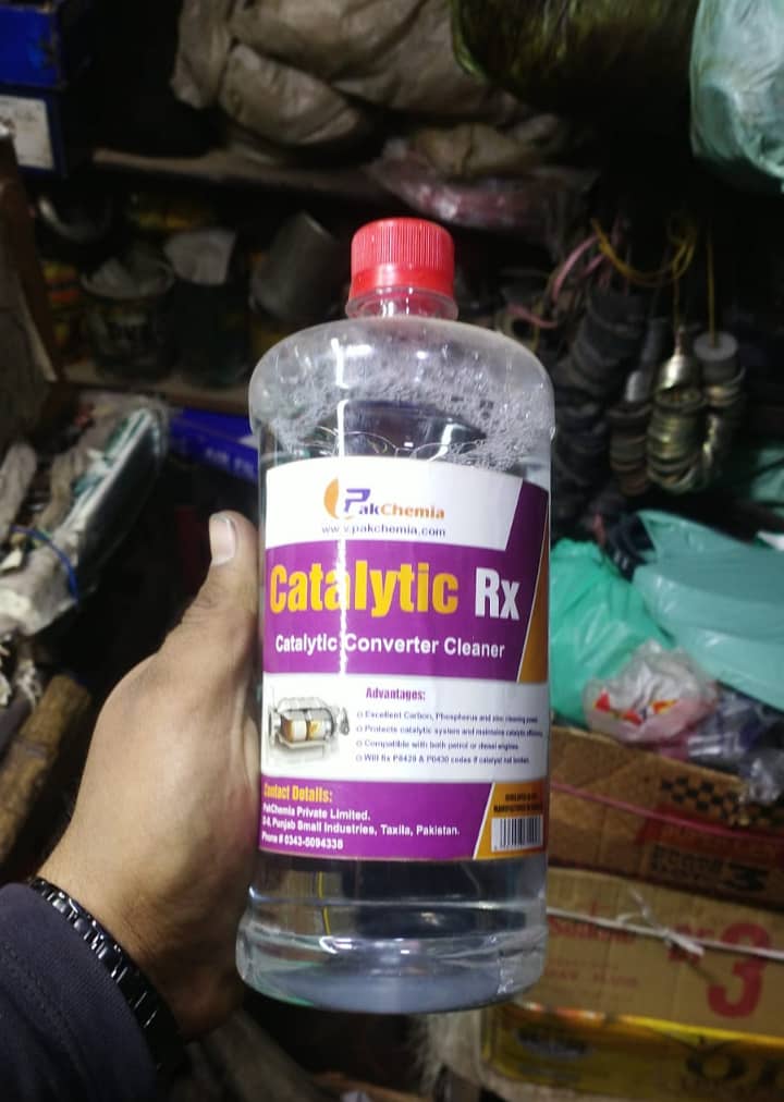 Catalytic Rx converter cleaner 1