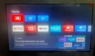 TCL QLED Smart Google TV (C645) - In Warranty