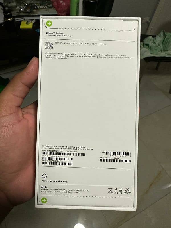 Iphone 16 Pro Max (Box Pack) 1