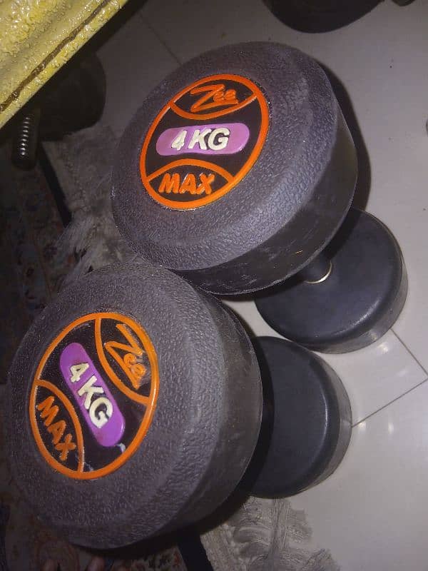 Dumbells 4Kg pair 0