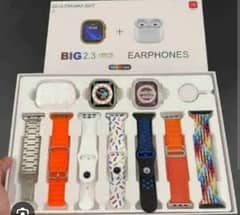 Big 2.3 smart watch with airbuds for sale