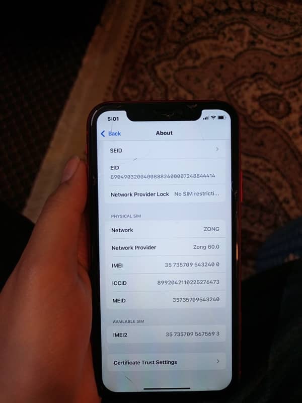 iphone XR PTA approved 64GB 6