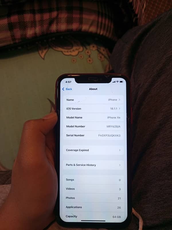 iphone XR PTA approved 64GB 7