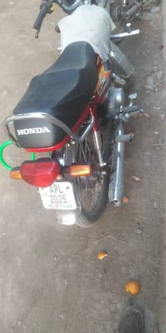 Honda CD 70 cc 2025 model 2 month use