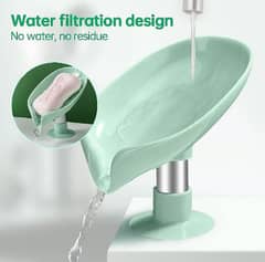 Newstyle Leaf Shape Soap Box Drain SoapHolder Box Bathroom Shower