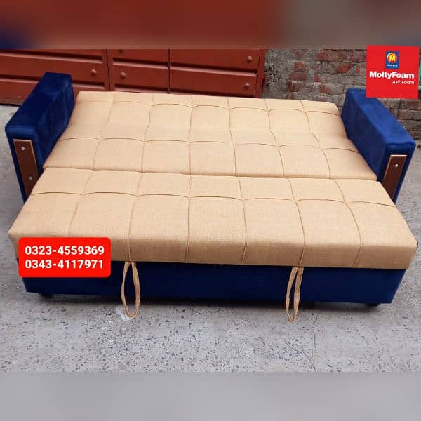 Sofa cum bed Molty double bed folding bed / dining table / sofacumbed 15