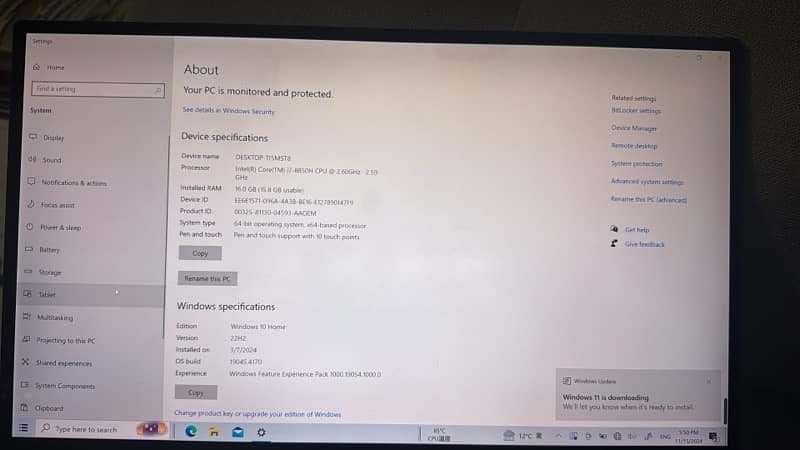 Dell Precision 5530 i7 Gen8 1