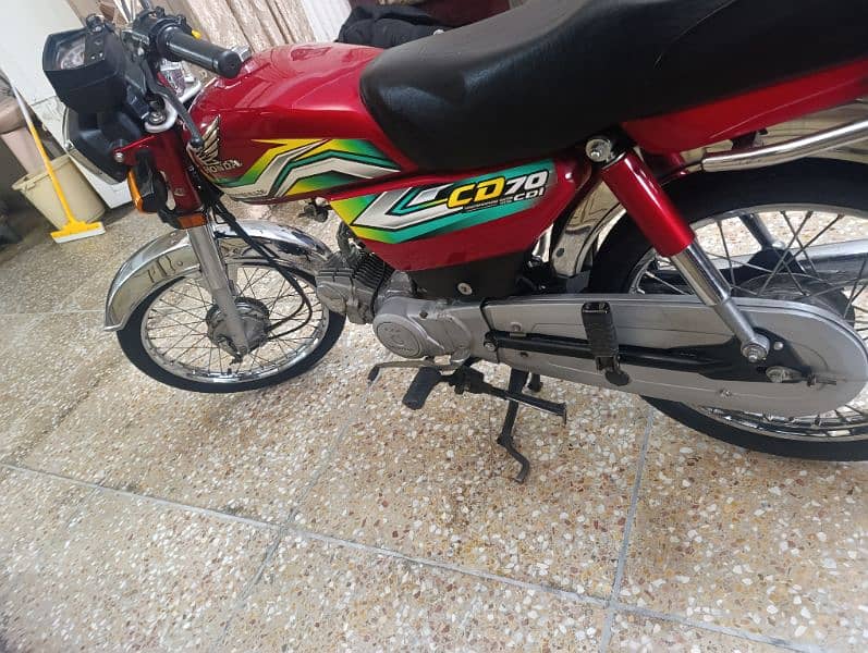 honda cd70 2022 10 month 2023 Islamabad number 2