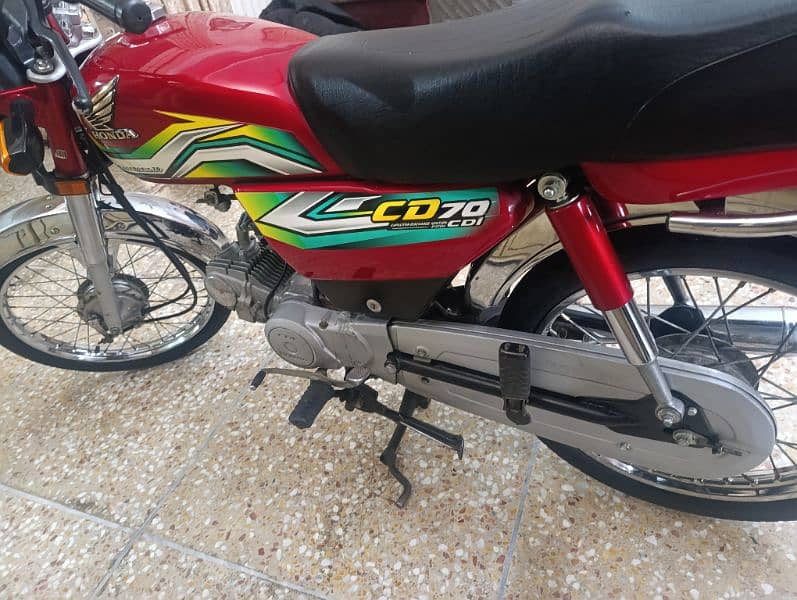 honda cd70 2022 10 month 2023 Islamabad number 6