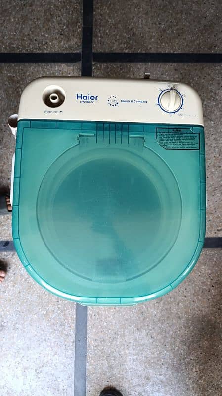 Haier Washing machine & Spinner 1