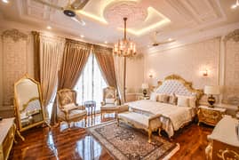 Furnished Royal Spanish Design Bungalow For Sale M-Block Phase 6 Near To Raya Fairways Commercial